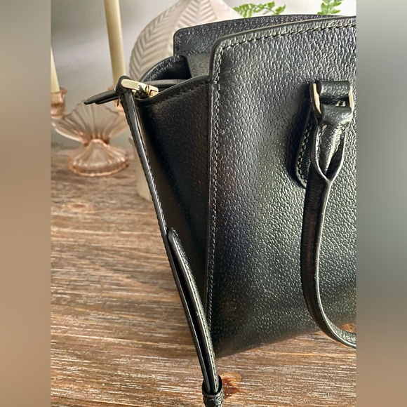 *Like New* kate spade New York Jeanne medium leather satchel Bag Black MSRP $359 - Picture 11 of 14